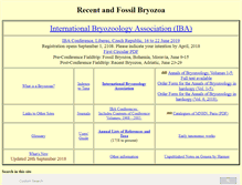 Tablet Screenshot of bryozoa.net